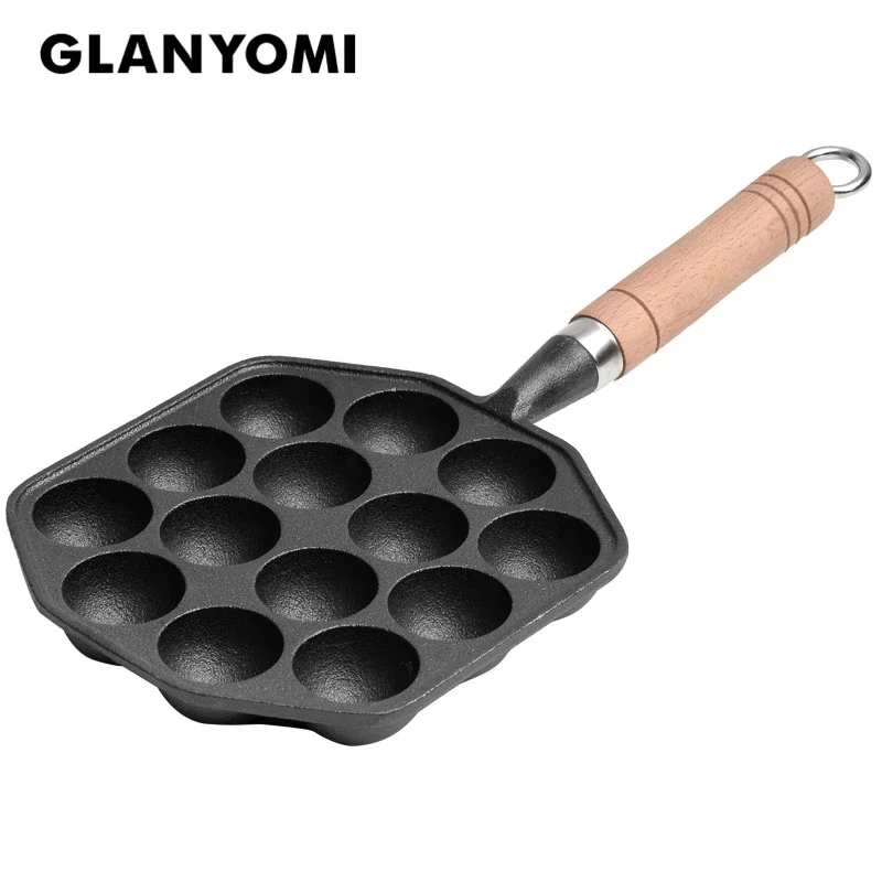 Takoyaki Pan Cast - 12/14 cavità Takoyaki Pan Takoyaki Maker