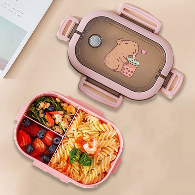 Home Cooking Food - Capybara Bento Lunch Box Anime Animali