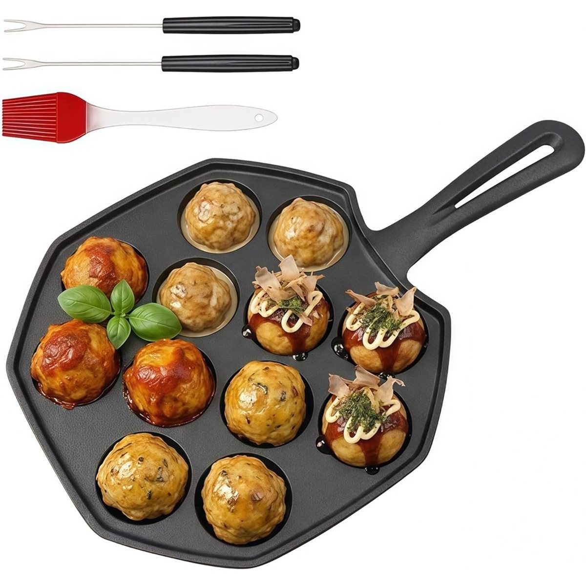 Padella in Ghisa per Takoyaki  - Takoyaki Pan Cast recensione e prezzo