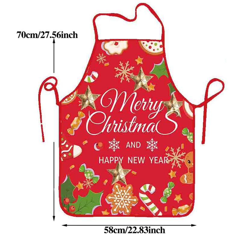 1PC Grembiule da Babbo Natale  - Home Cooking Dinner recensione e prezzo