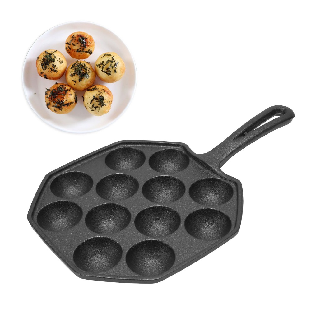 Padella in Ghisa Antiaderente  - Takoyaki Pan Cast recensione e prezzo